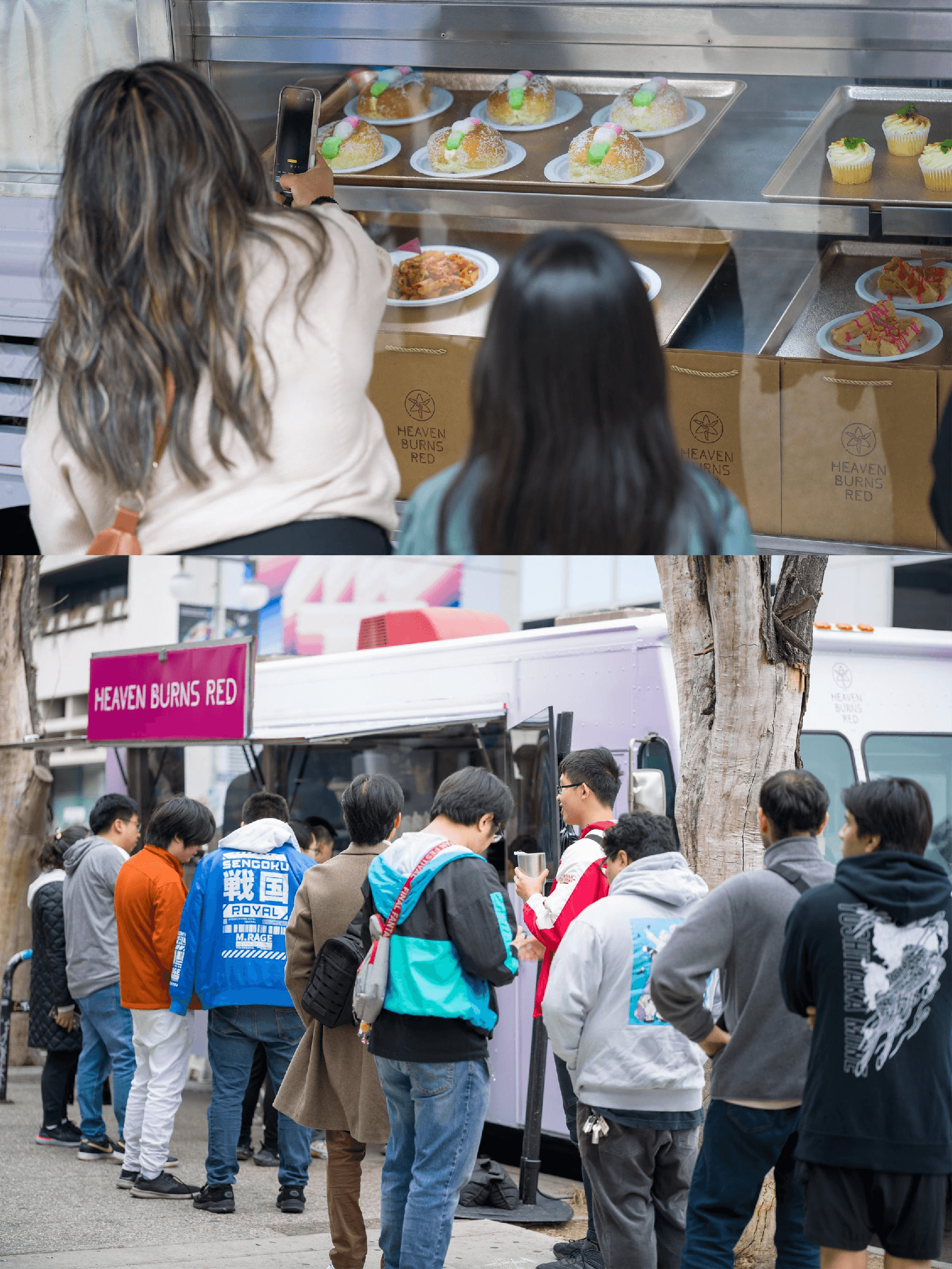 「헤븐 번즈 레드」<br />로스앤젤레스 푸드트럭<br />팝업 프로모션 2